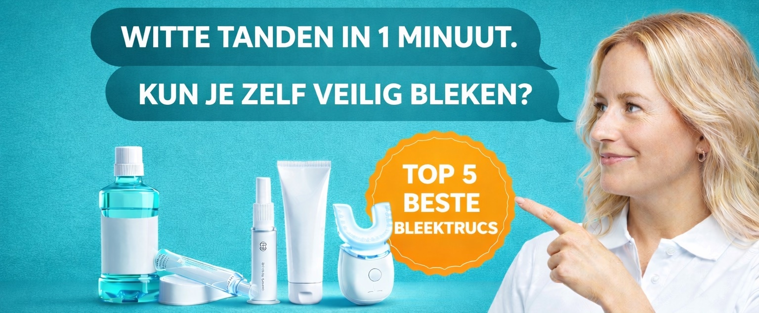  Beste en slechtste middelen witte tanden bleken
